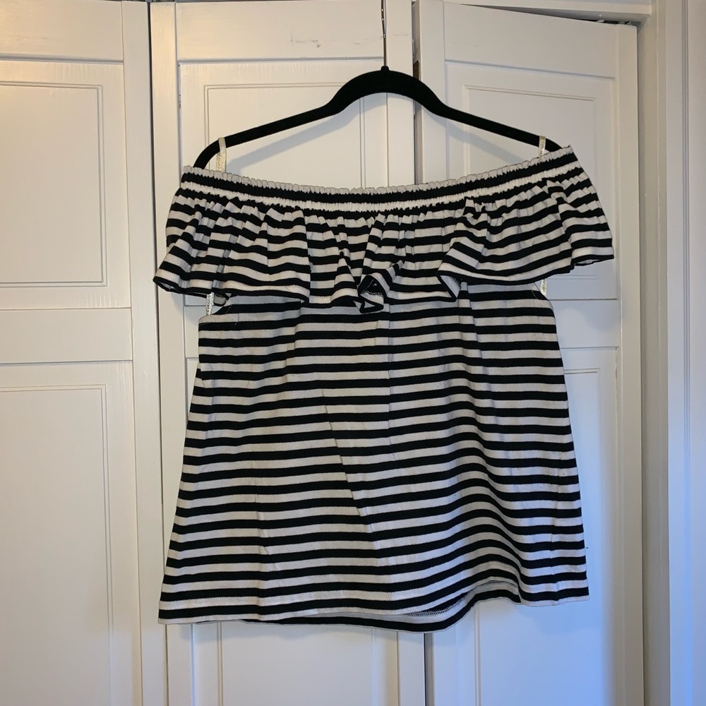 Off the Shoulder Kate Spade top